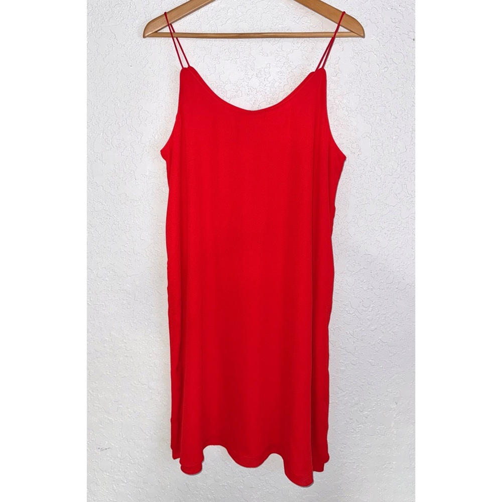 NWT Red ALYA Strappy mini dress - L